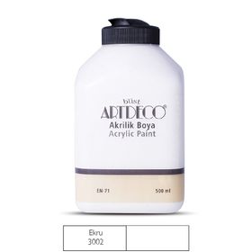 Artdeco 3002 500 ml Ekru Akrilik Ahşap Boyası