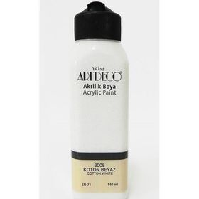 Artdeco 3008 Koton Beyaz 140 ml Akrilik Boya