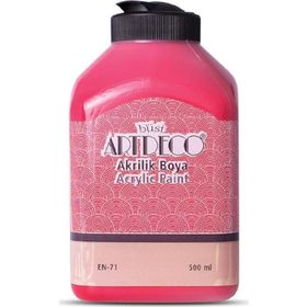 Artdeco 3015 500 ml Ateş Kırmızı Akrilik Ahşap Boyası