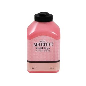 Artdeco 3017 500 ml Sıcak Pembe Akrilik Ahşap Boyası