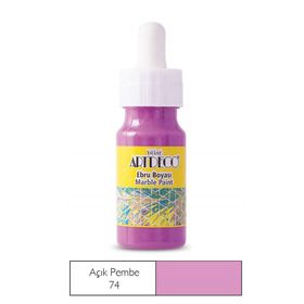 Artdeco 30ml Açık Pembe Ebru Boyası