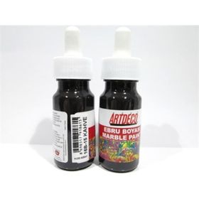 Artdeco 30ml Kahverengi No:15 Hazır Ebru Boyası