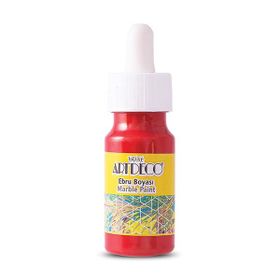 Artdeco 30ml Kırmızı 016B-05 Ebru Boyası