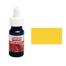 Artdeco 30ml Koyu Sarı 016B-02 Ebru Boyası