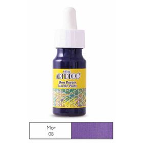 Artdeco 30ml Mor 016B-08 Ebru Boyası