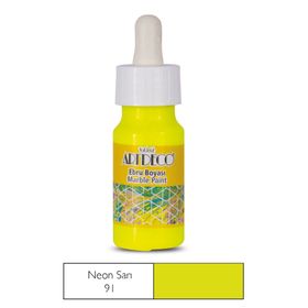 Artdeco 30ml Sarı Ebru Boyası