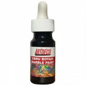 Artdeco 30ml Siyah 016B-18 Ebru Boyası