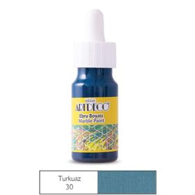 Artdeco 30ml Turkuaz 016B-30 Ebru Boyası