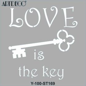 Artdeco 30x30 cm Anahtarlar 169 Stencil