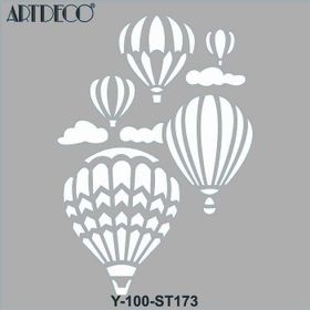 Artdeco 30x30 cm Balonlar 173 Stencil