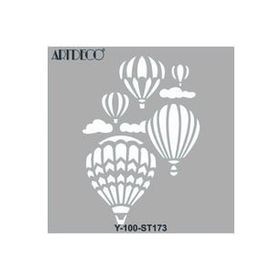 Artdeco 30x30 cm Balonlar 173 Stencil