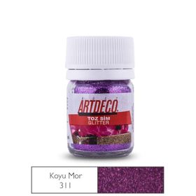 Artdeco 311 Koyu Mor Toz Sim Glitter