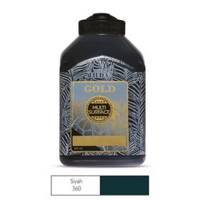 Artdeco 360 Siyah Gold Multi Surface 500 ml Akrilik Boya