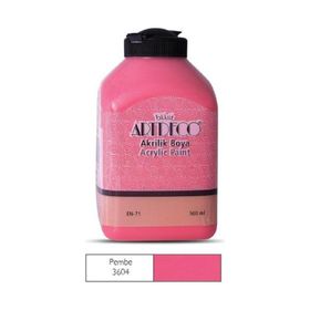 Artdeco 3604 Pembe 500 ml Akrilik Boya