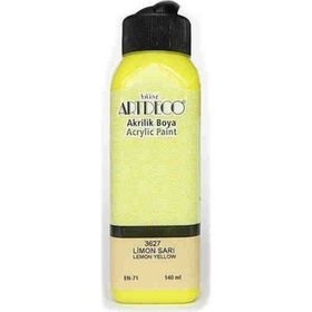 Artdeco 3627 Limon Sarı 140 ml Akrilik Ahşap Boyası