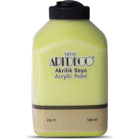 Artdeco 3659 500 ml Fıstık Yeşili - Açık Yeşil Akrilik Ahşap Boyası