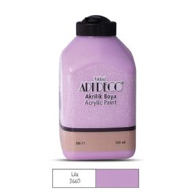 Artdeco 3660 500 ml Lila Akrilik Ahşap Boyası