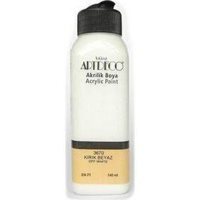 Artdeco 3670 140 ml Kırık Beyaz Akrilik Boya