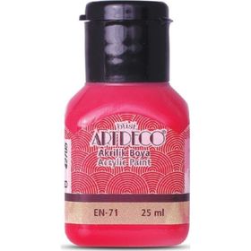Artdeco 3675 25 ml Çilek Kırmızı Akrilik Boya