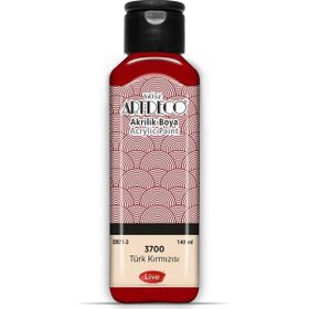 Artdeco 3700 140 ml Türk Kırmızısı Akrilik Boya