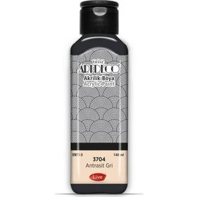 Artdeco 3704 140 ml Antrasit Gri Akrilik Boya