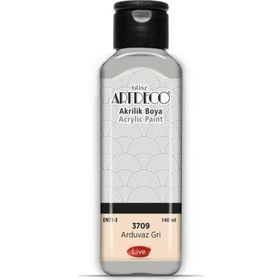 Artdeco 3709 140 ml Arduvaz Gri Akrilik Boya