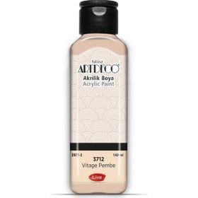Artdeco 3712 140 ml Vintage Pembe Akrilik Boya