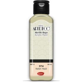 Artdeco 3714 140 ml Keten Yeşili Akrilik Boya