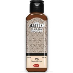 Artdeco 3715 140 ml Yanık Ombre Akrilik Boya