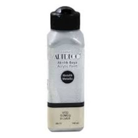 Artdeco 3722 Metalik Gümüş 140 ml Tüp Akrilik Boya