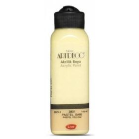 Artdeco 3801 140 ml Pastel Sarı Akrilik Boya