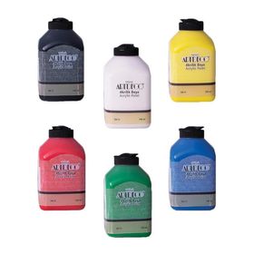 Artdeco 500 ml 6'lı Set Akrilik Boya