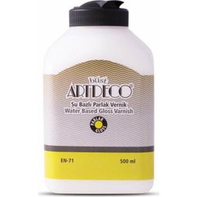 Artdeco 500 ml Su Bazlı Ekstra Parlak Vernik