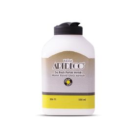 Artdeco 500 ml Su Bazlı Ekstra Parlak Vernik