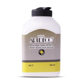 Artdeco 500 ml Su Bazlı Saten Vernik