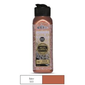 Artdeco 503 Gold Multi Surface 140 ml Metalik Bakır Akrilik Boya