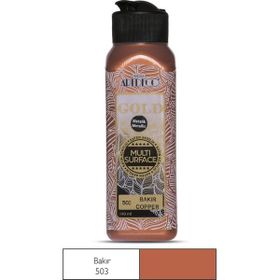 Artdeco 503 Gold Multi Surface 140 ml Metalik Bakır Akrilik Boya