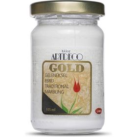 Artdeco 5726360 Gold 105 ml Beyaz Geleneksel Ebru Boyası