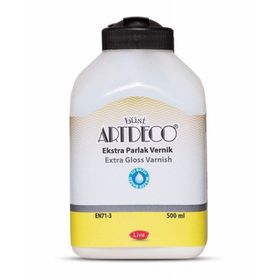 Artdeco 5743849 N:Y-073l-04 Su Bazlı 500 ml Extra Parlak Vernik