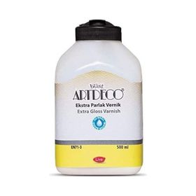 Artdeco 5743849 N:Y-073l-04 Su Bazlı 500 ml Extra Parlak Vernik