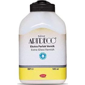 Artdeco 5743849 N:Y-073l-04 Su Bazlı 500 ml Extra Parlak Vernik