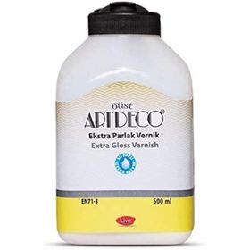 Artdeco 5743849 N:Y-073l-04 Su Bazlı 500 ml Extra Parlak Vernik