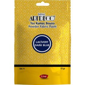 Artdeco 5745128 13 gr Lacivert Toz Kumaş Boyası