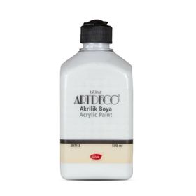 Artdeco 5796470 500 ml No:3624 Beyaz Bulut Akrilik Boya