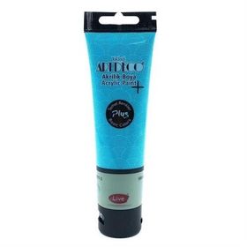 Artdeco 5796534 Plus 100 ml Tüp Turkuaz Yeşil 457 Akrilik Boya