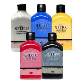 Artdeco 5’li 500 ml Akrilik Boya Seti