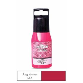 Artdeco 60 ml Ateş Kırmızı 612 Boyutlu Boya