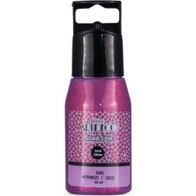 Artdeco 60 ml Kırmızı Simli Boyutlu Boya