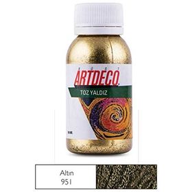 Artdeco 6913 Toz Yaldız 100 ml Altın 951 Boya