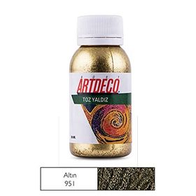 Artdeco 6913 Toz Yaldız 100 ml Altın 951 Boya